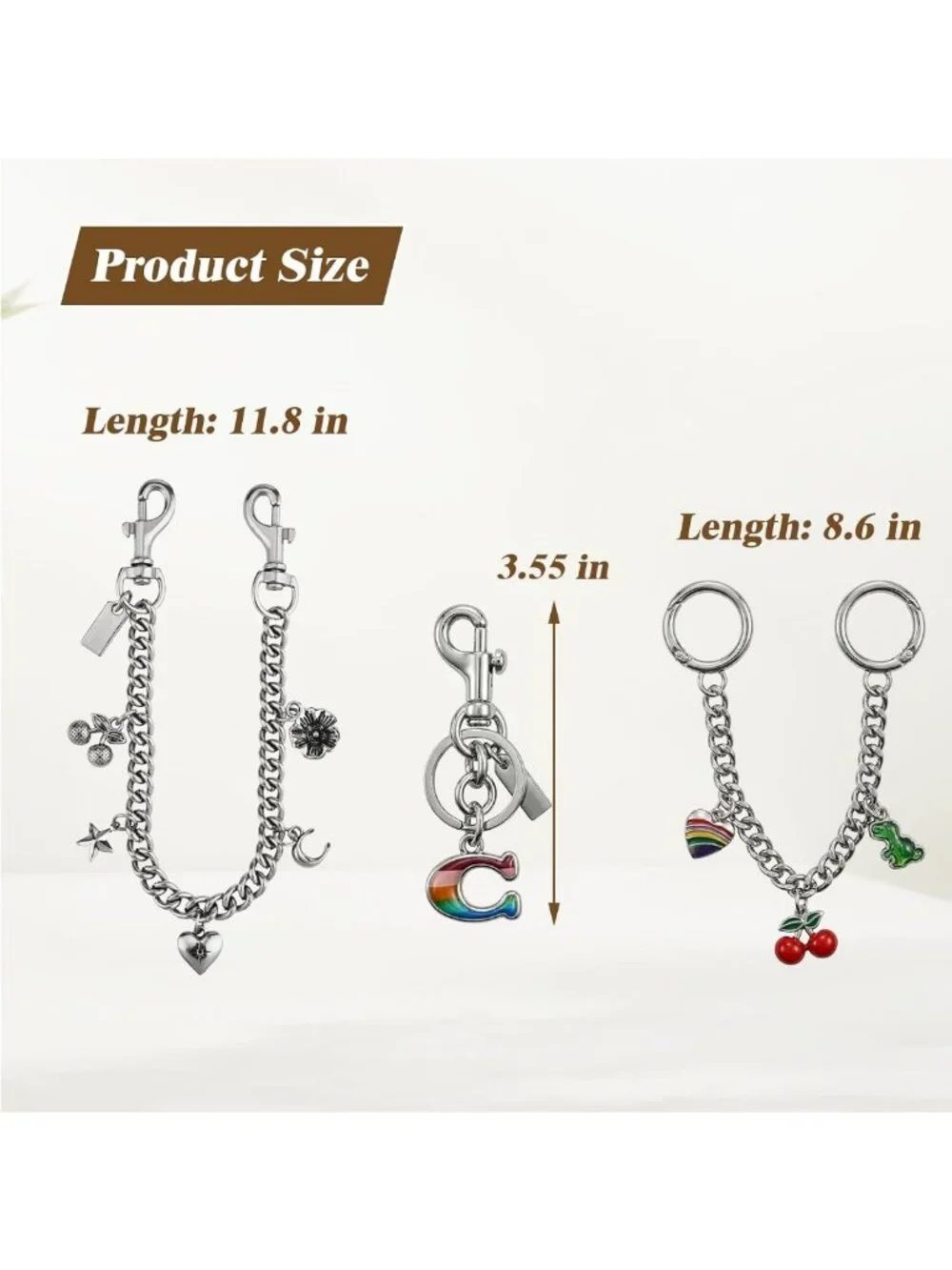 Stylish Bag Charm for Women | Trendy Purse Accessory for Handbags & Backpacks